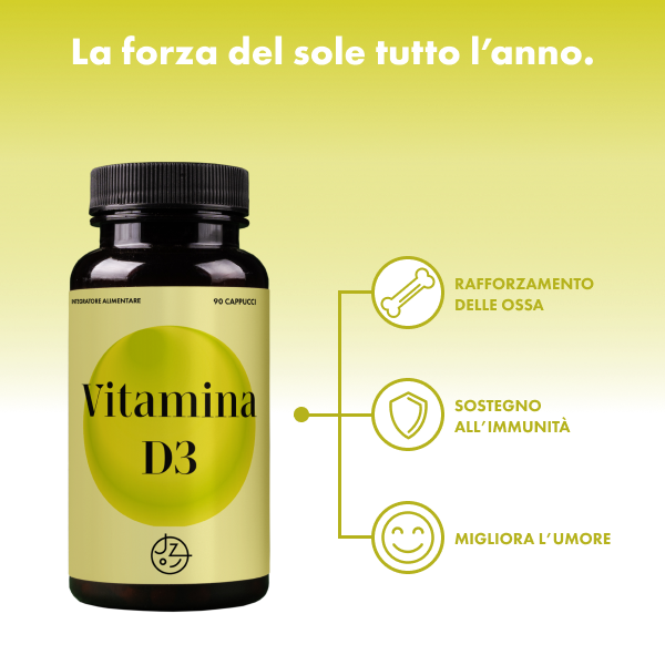 Vitamina D3 – 90 capsule