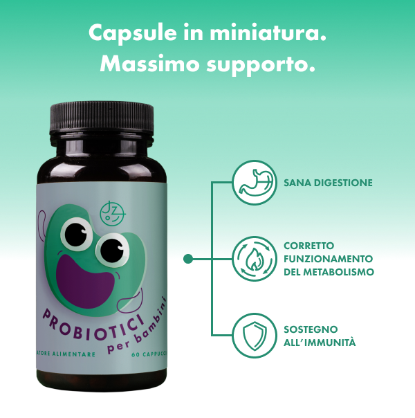 Probiotici per bambini – 60 capsule
