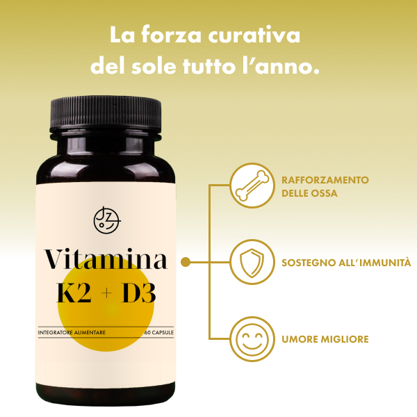 Vitamina K2+D3 – 60 compresse