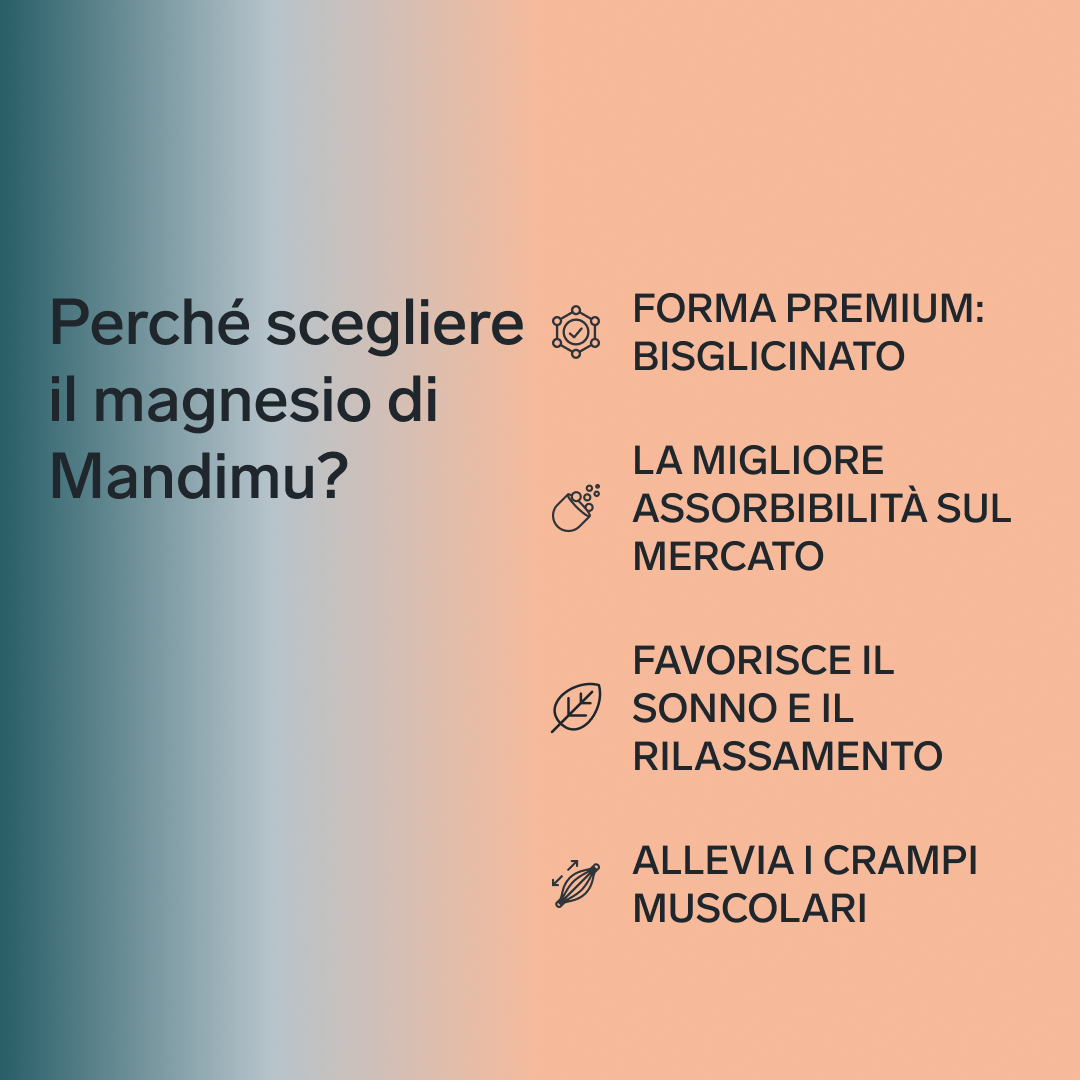 Magnesio bisglicinato – 90 capsule