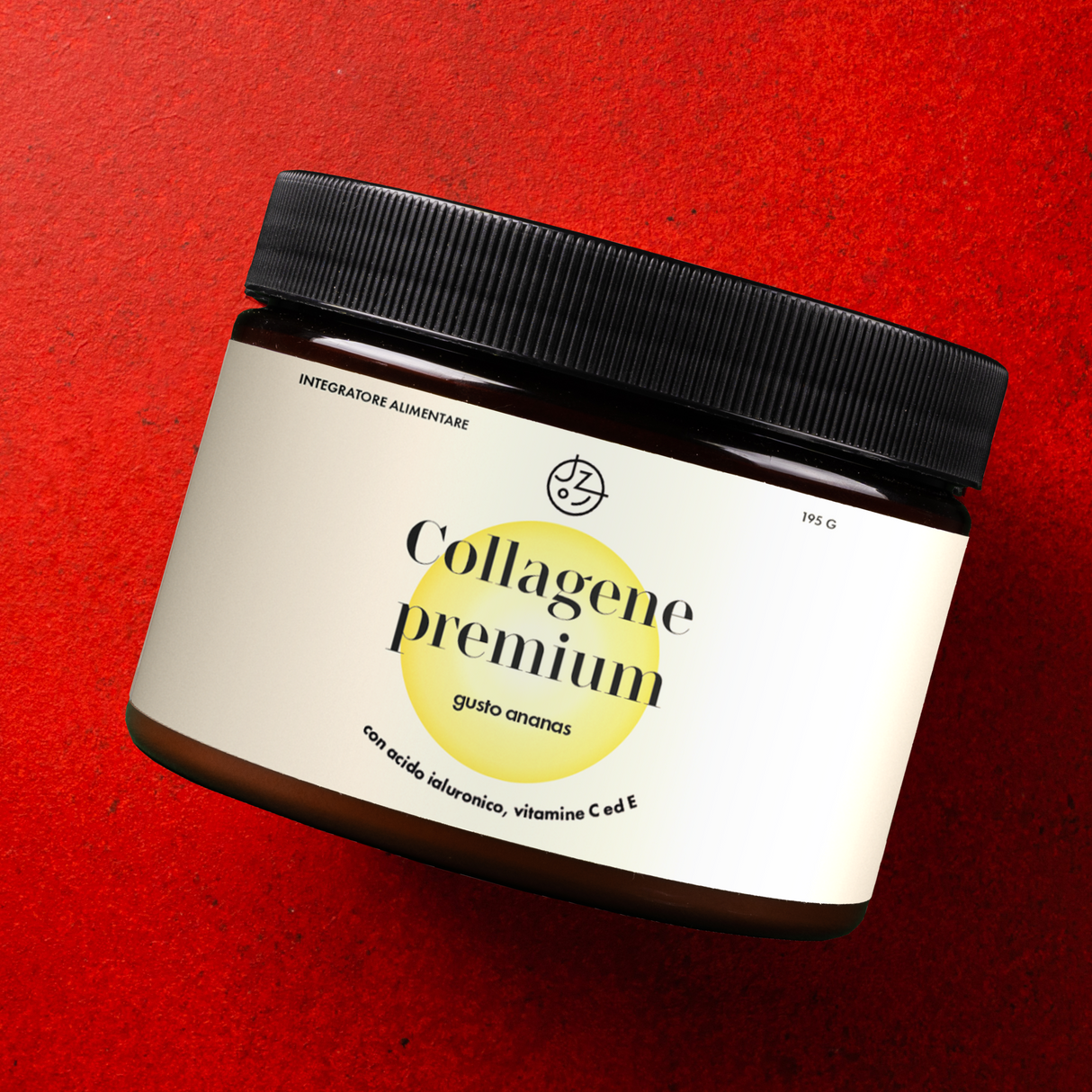 Collagene premium con acido ialuronico e vitamina C ed E (gusto ananas)