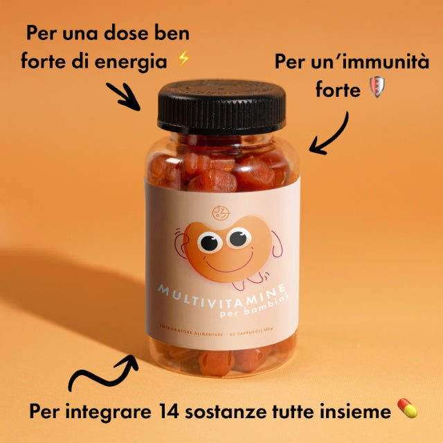 Multivitamine per bambini – 60 caramelle
