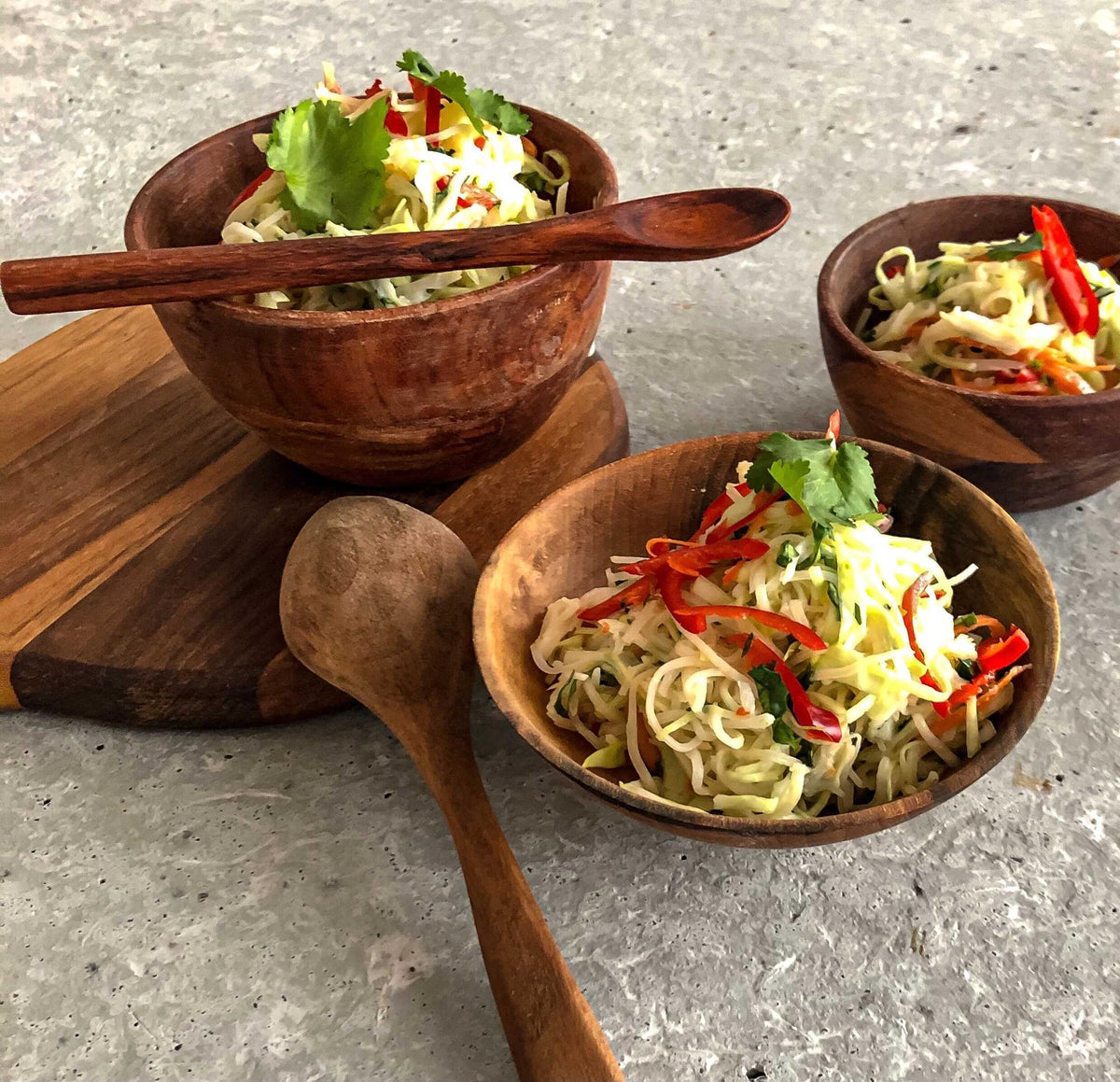 Insalata coleslaw asiatica