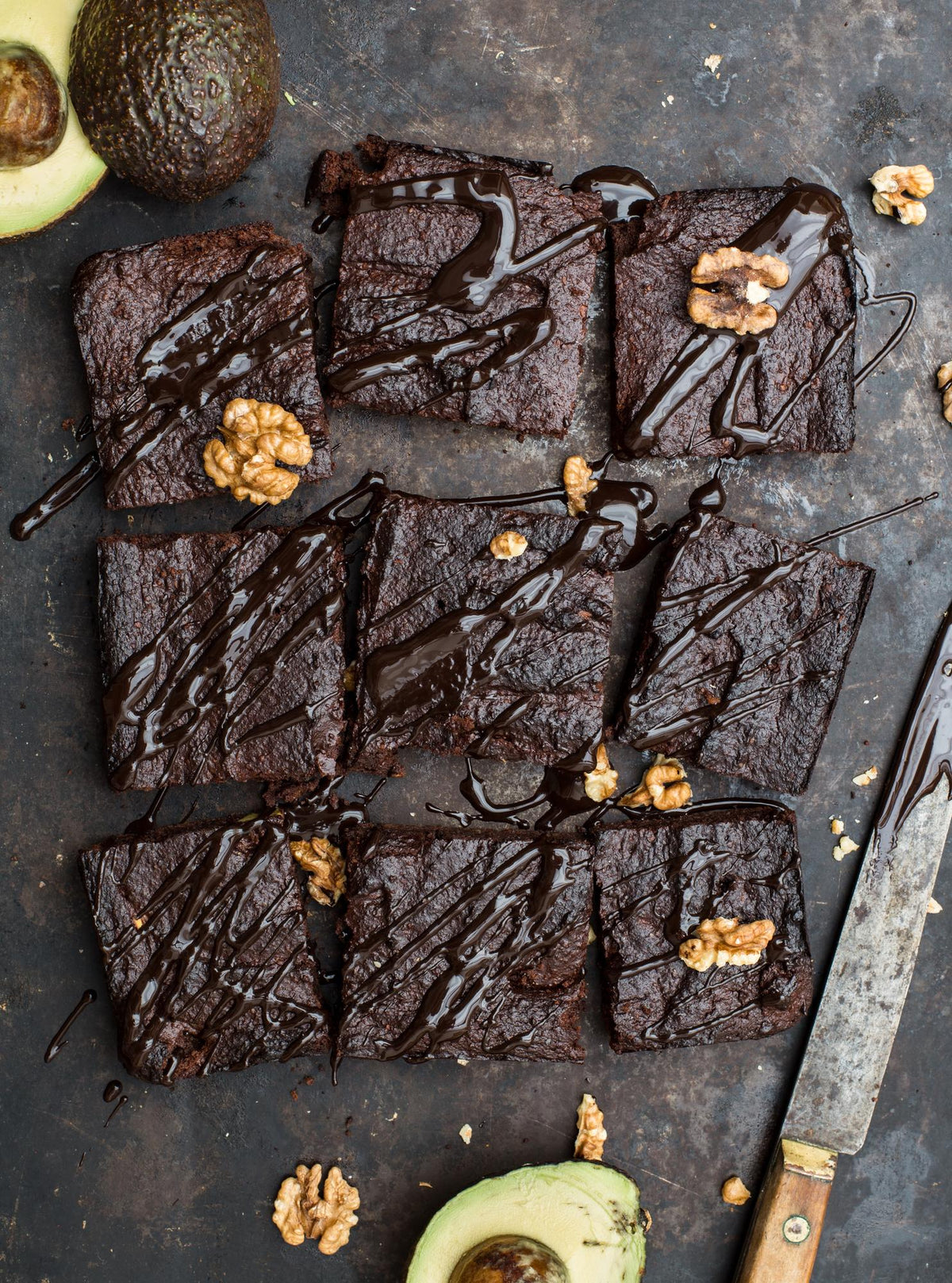 Brownies all'avocado
