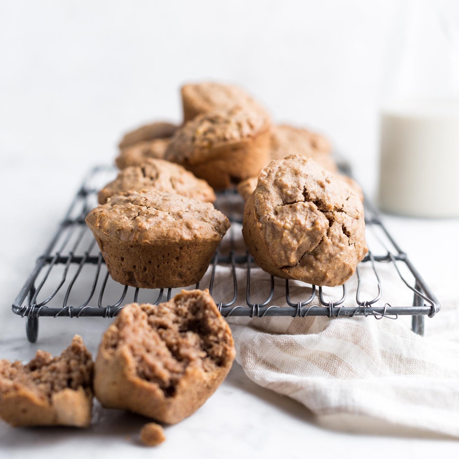 Muffin alla banana per la colazione