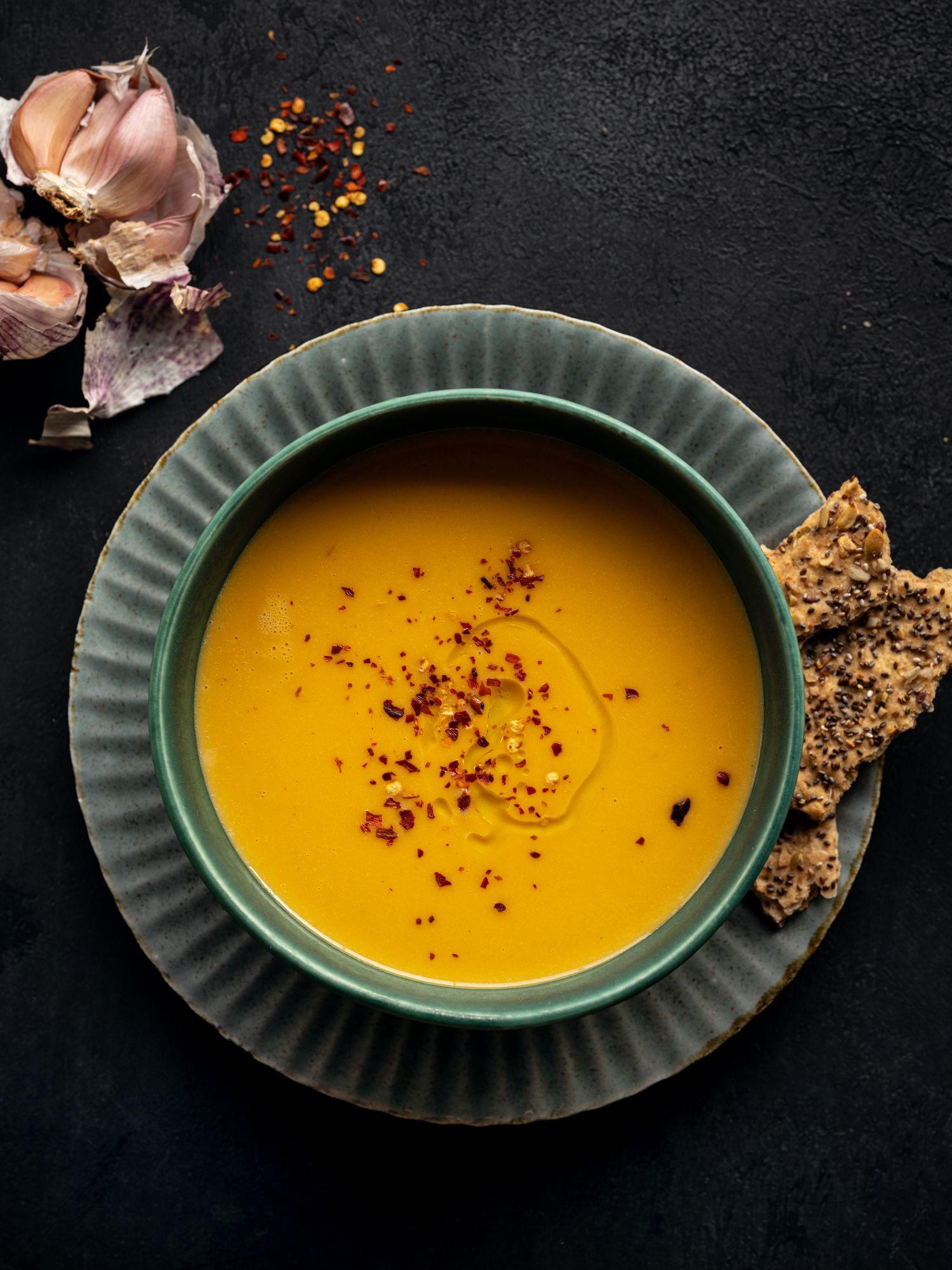 Zuppa di patate dolci