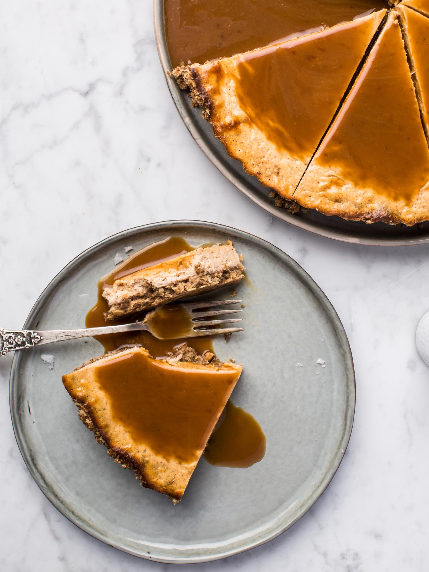 Cheesecake alla patata dolce