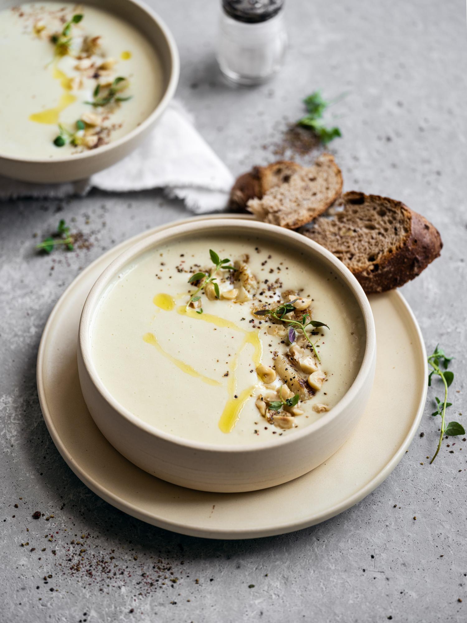 Zuppa di cavolfiore