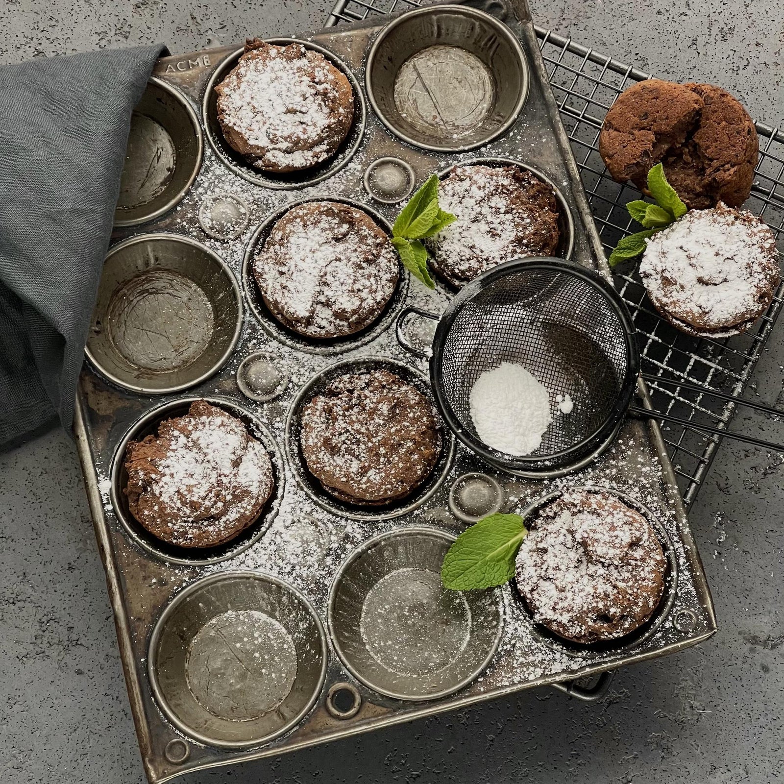 Muffin di fagioli
