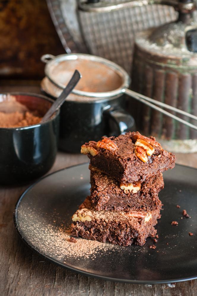 Brownies con burro di arachidi