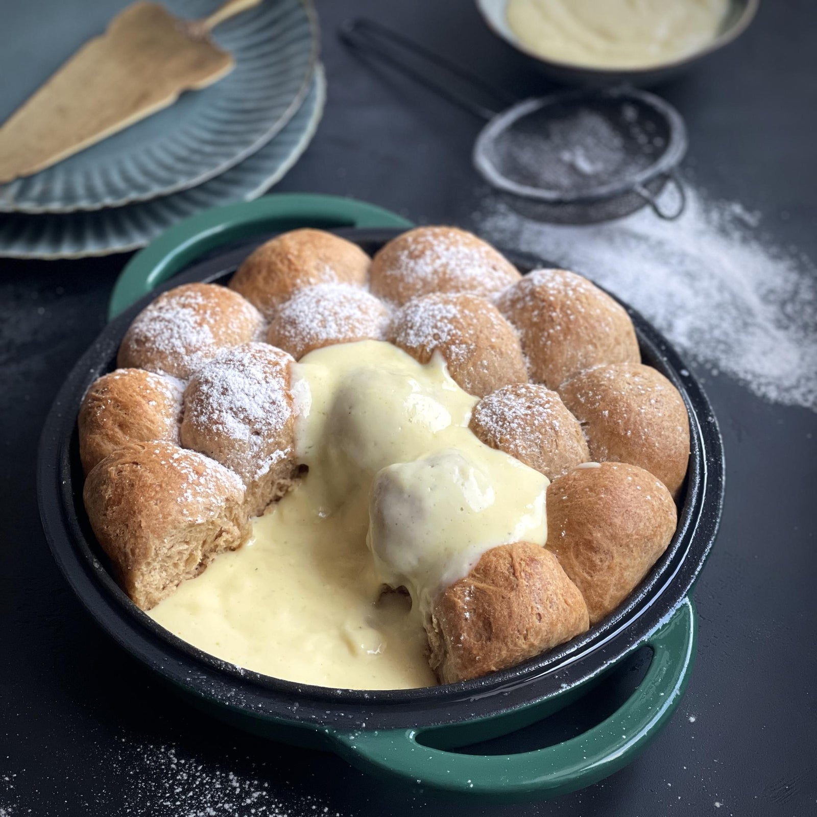 Buchtičky con crema