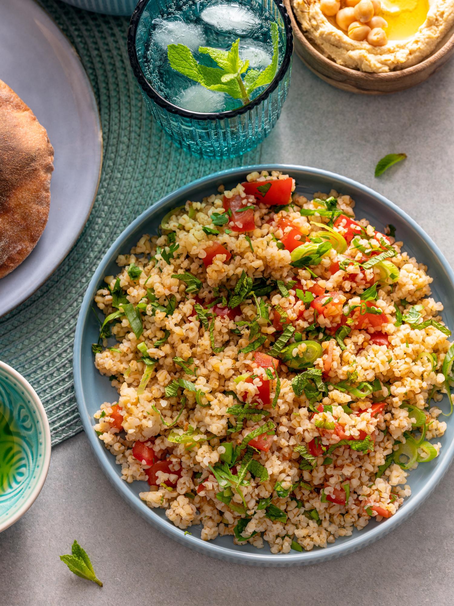 Insalata di bulgur del Medio Oriente