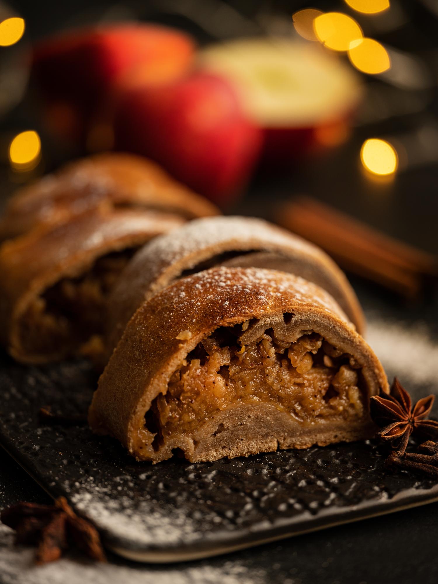 Strudel integrale con mele