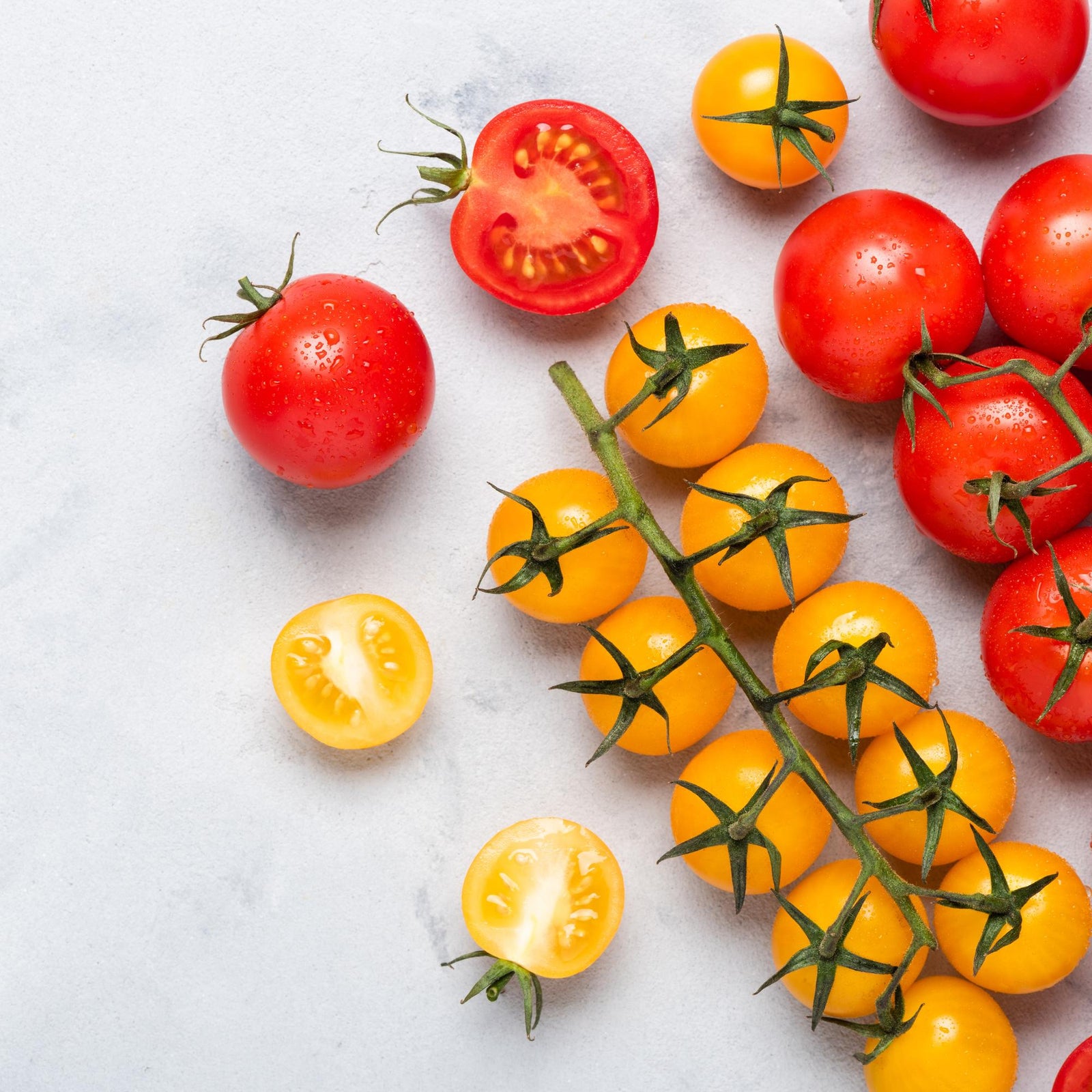 Mix pomodori rossi e gialli