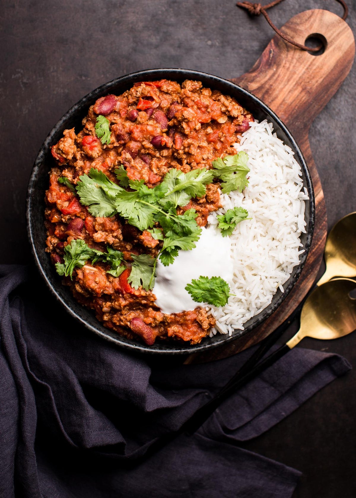 Chili con carne dalla dispensa