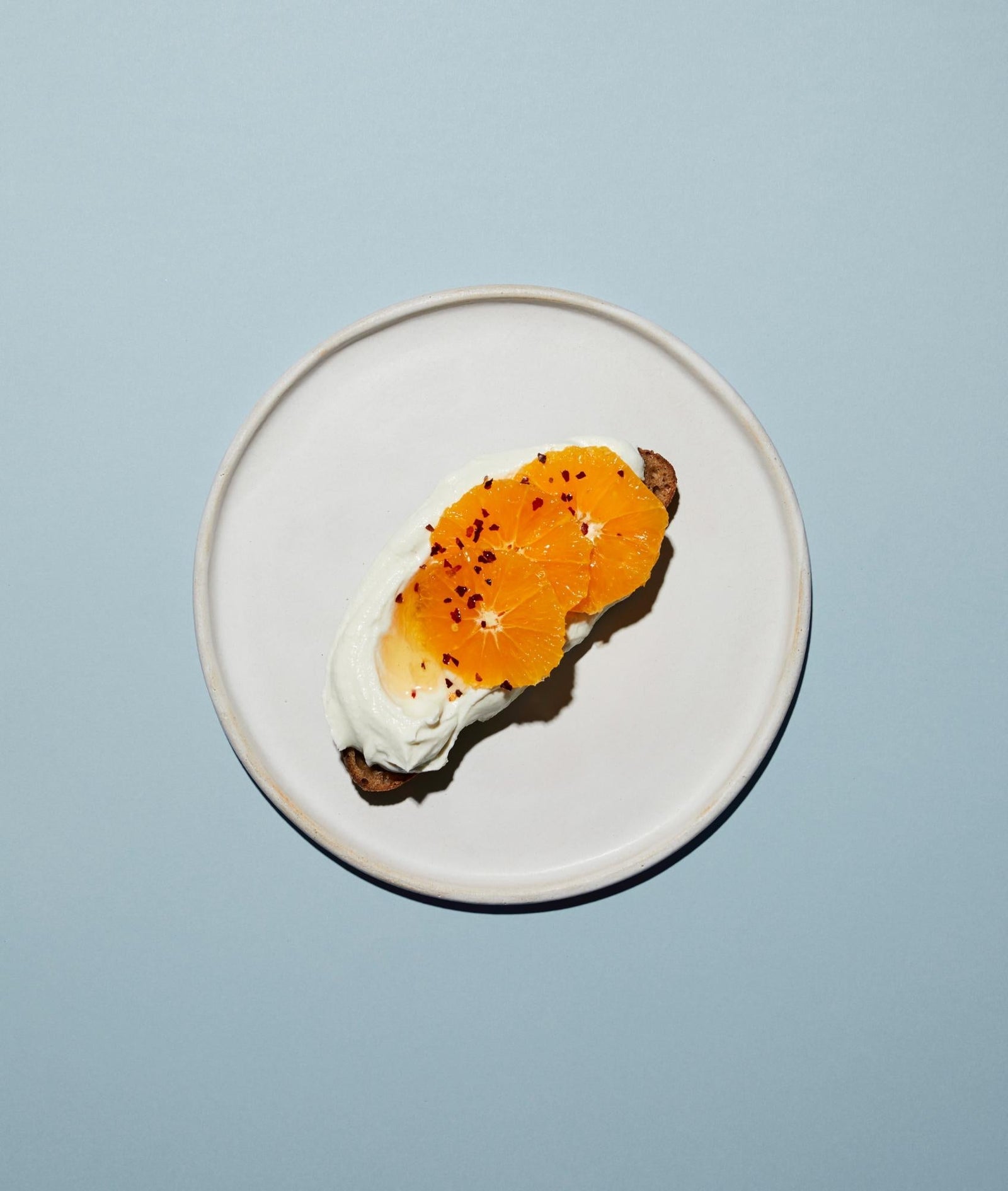 Pane con ricotta, arancia e cardamomo