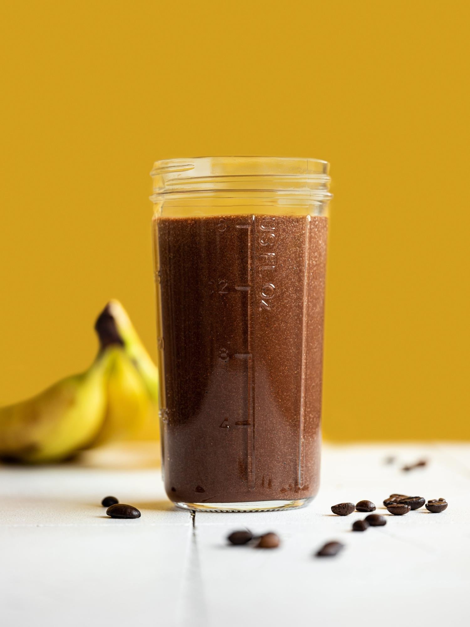 Frullato al cioccolato e caffè