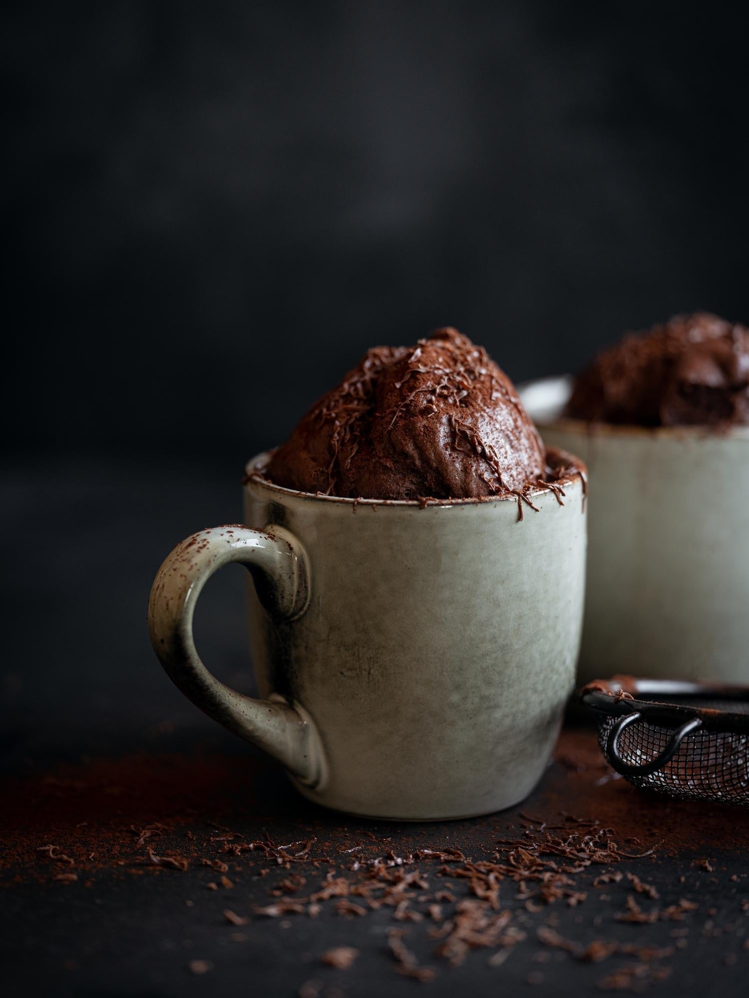 Mug cake al cioccolato