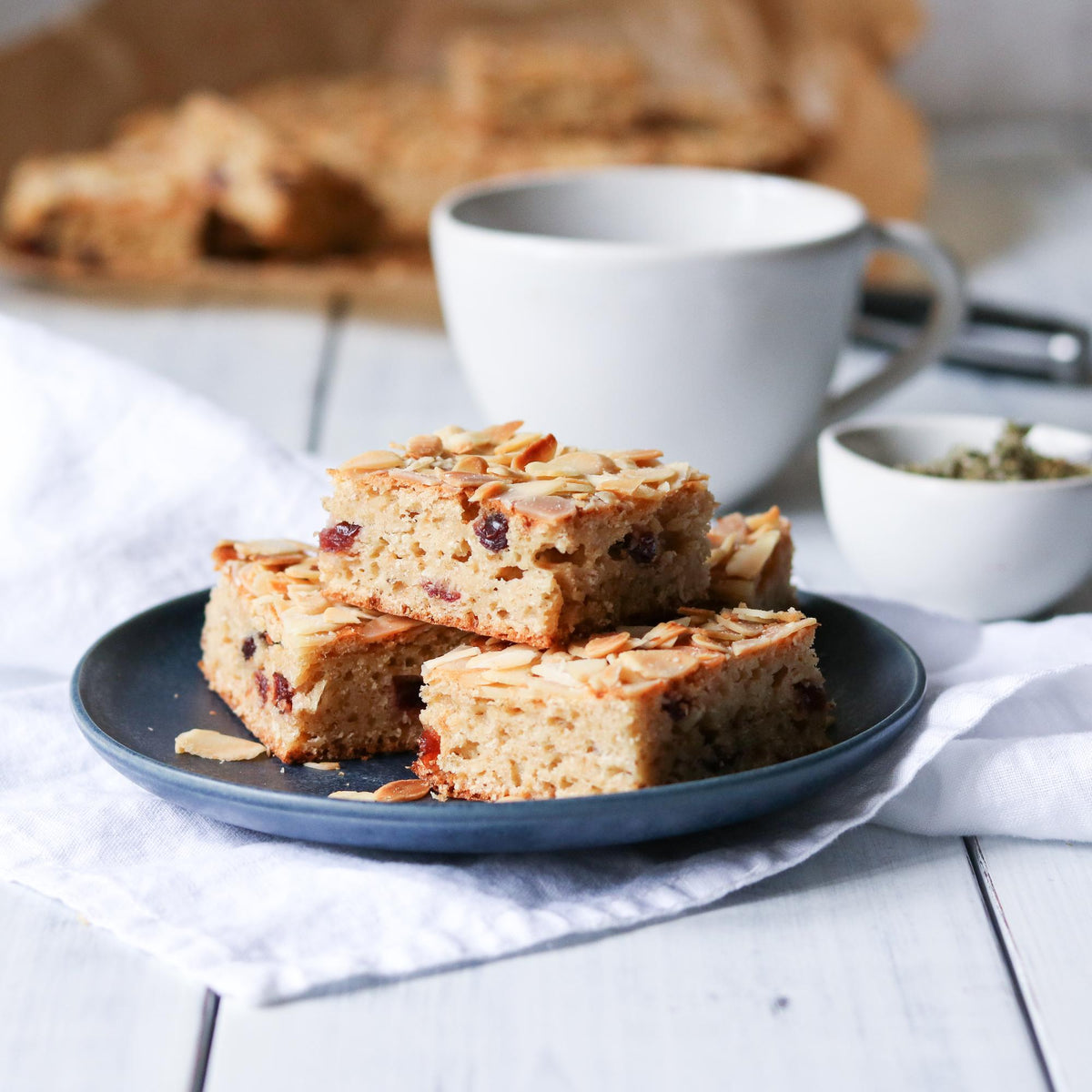 Focaccia ai mirtilli rossi
