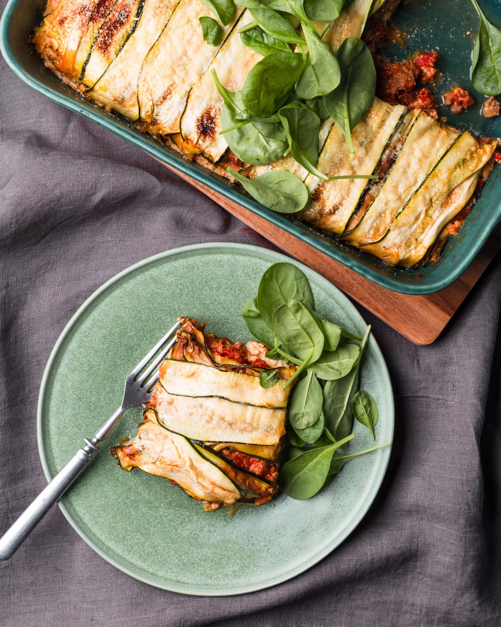 Lasagne di zucchine