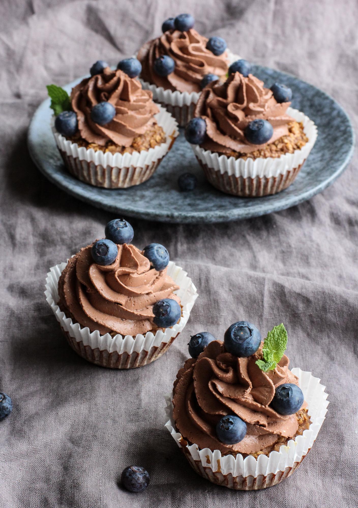 Cupcake ai mirtilli