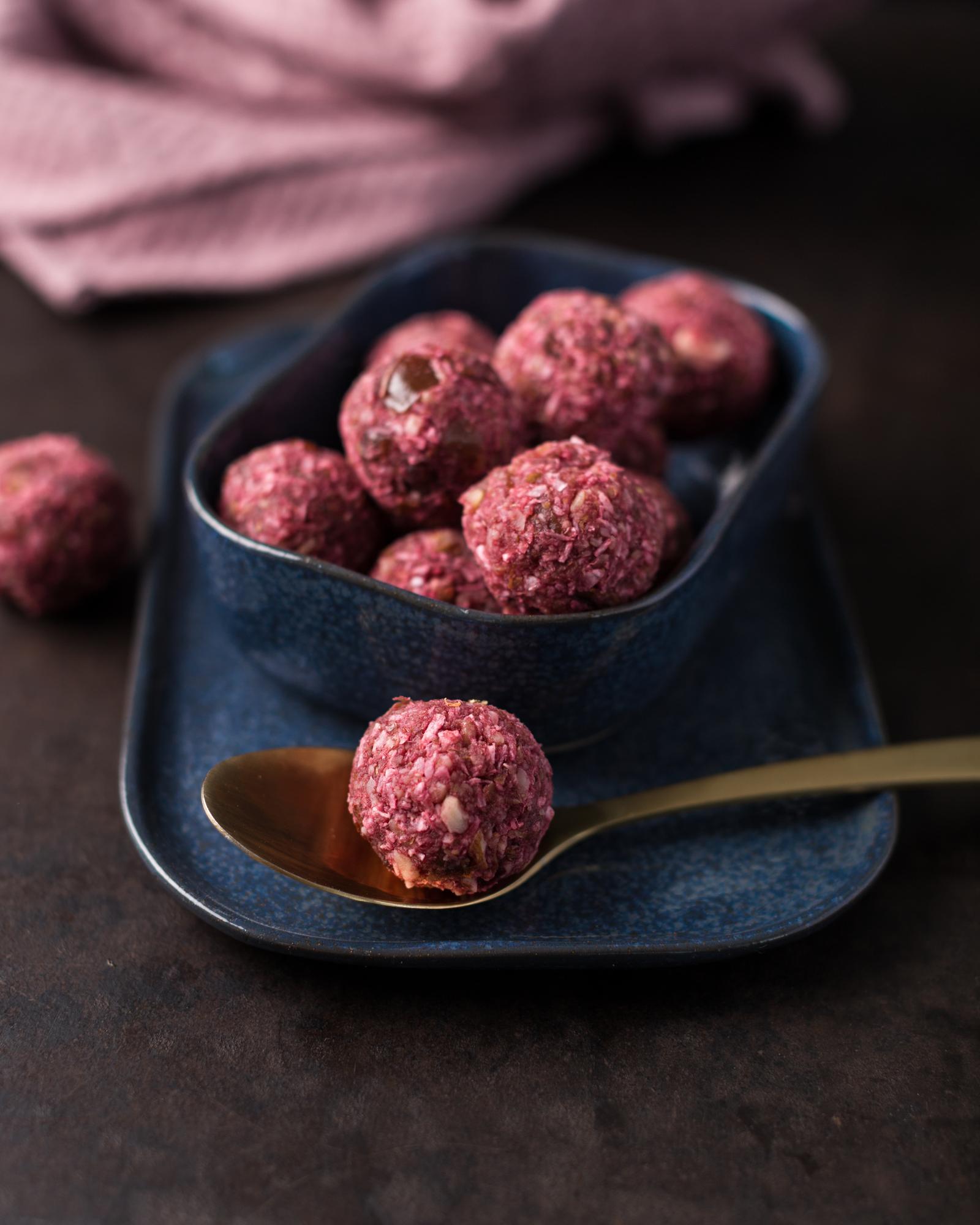 Energy ball alla barbabietola