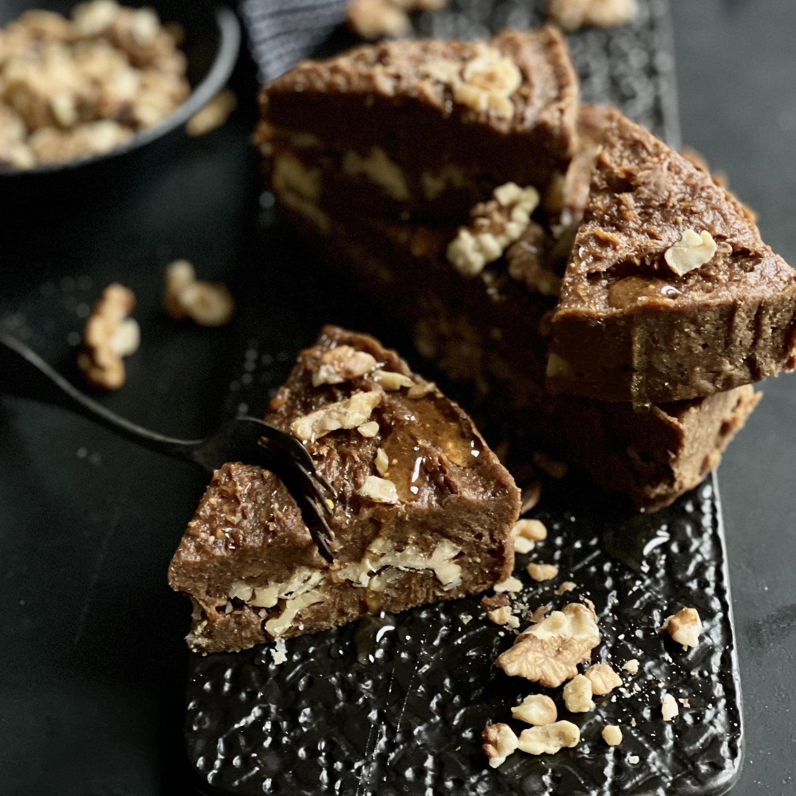 Torta di datteri senza cottura