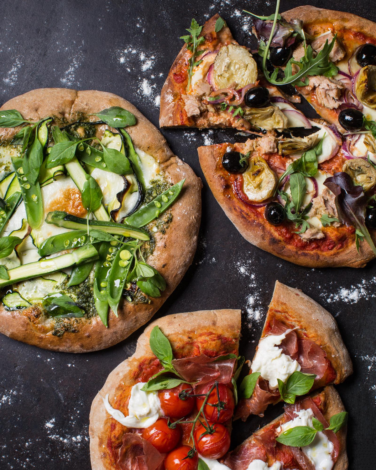 Pizza integrale fatta in casa