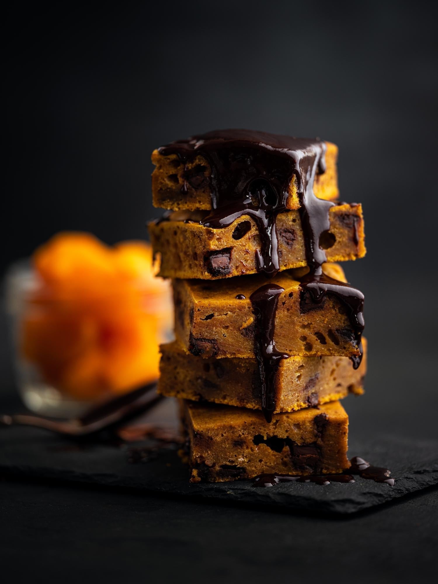 Blondies alla zucca