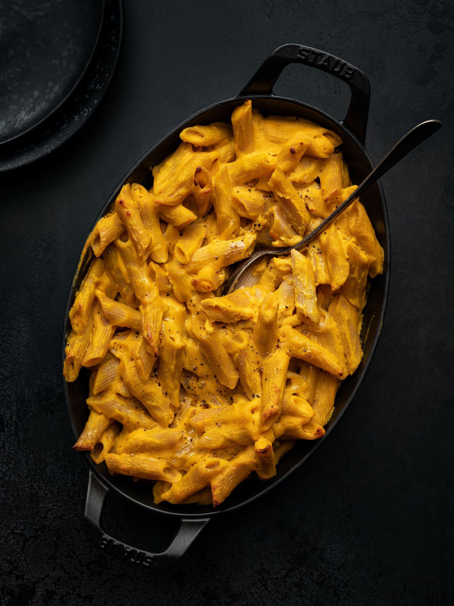 Mac 'n' cheese alla zucca