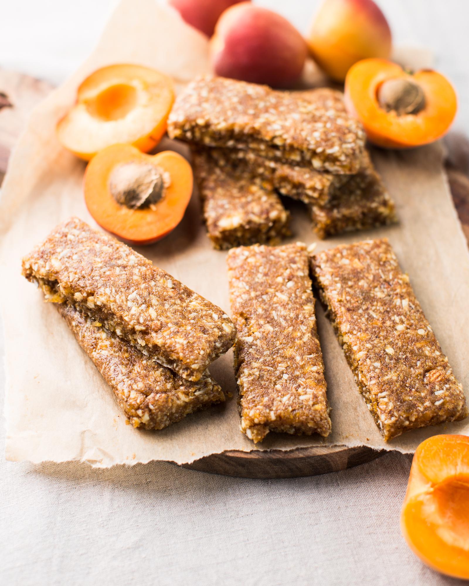 Energy bar alle albicocche secche