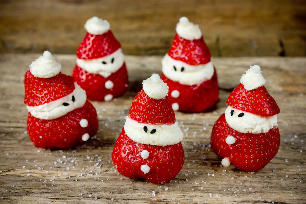 Babbi Natale di fragole