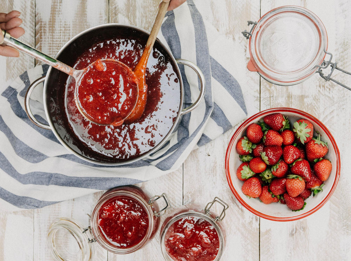 Marmellata di fragole con stevia - ricetta base