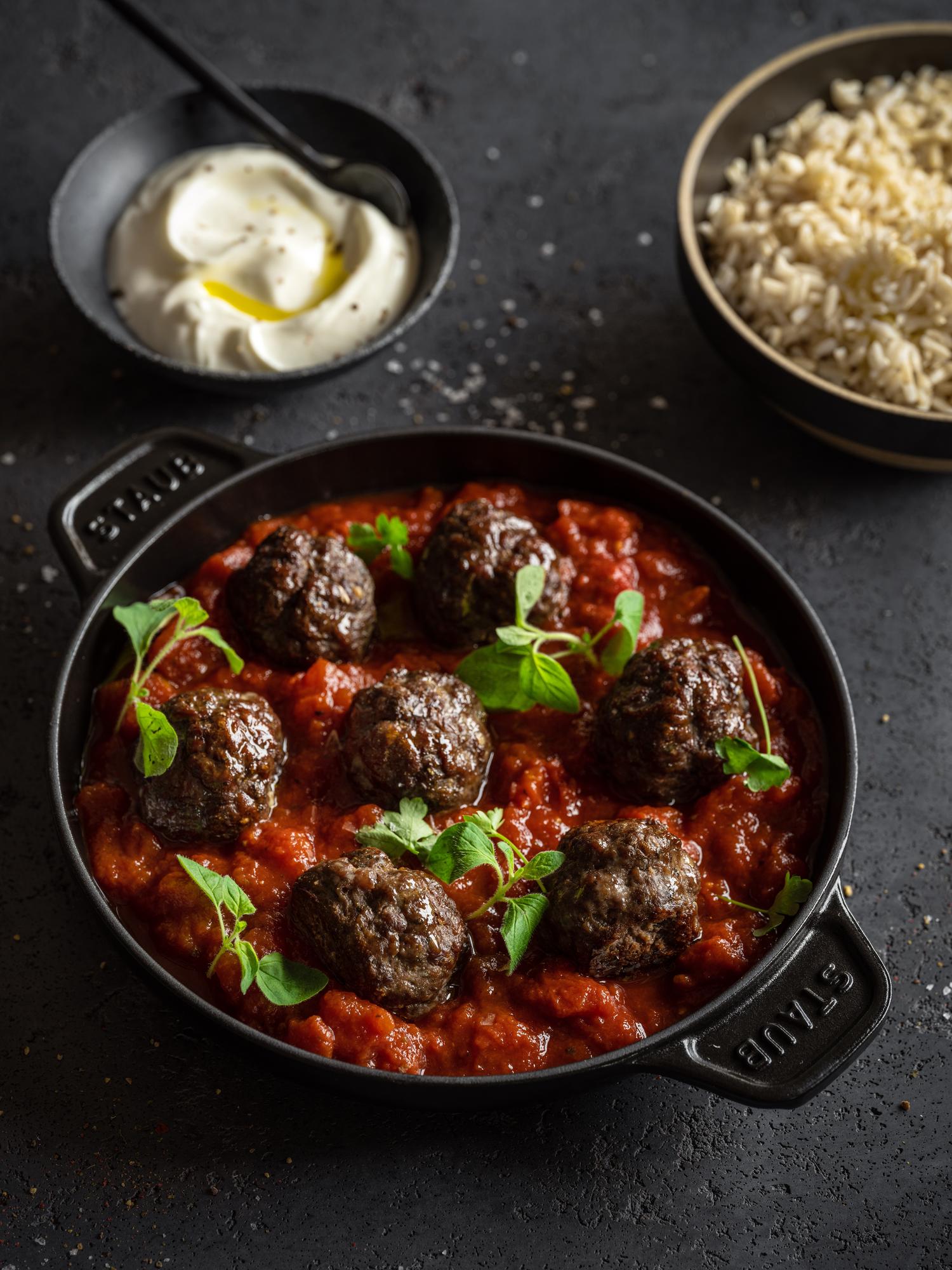 Polpette di carne al sugo di pomodoro