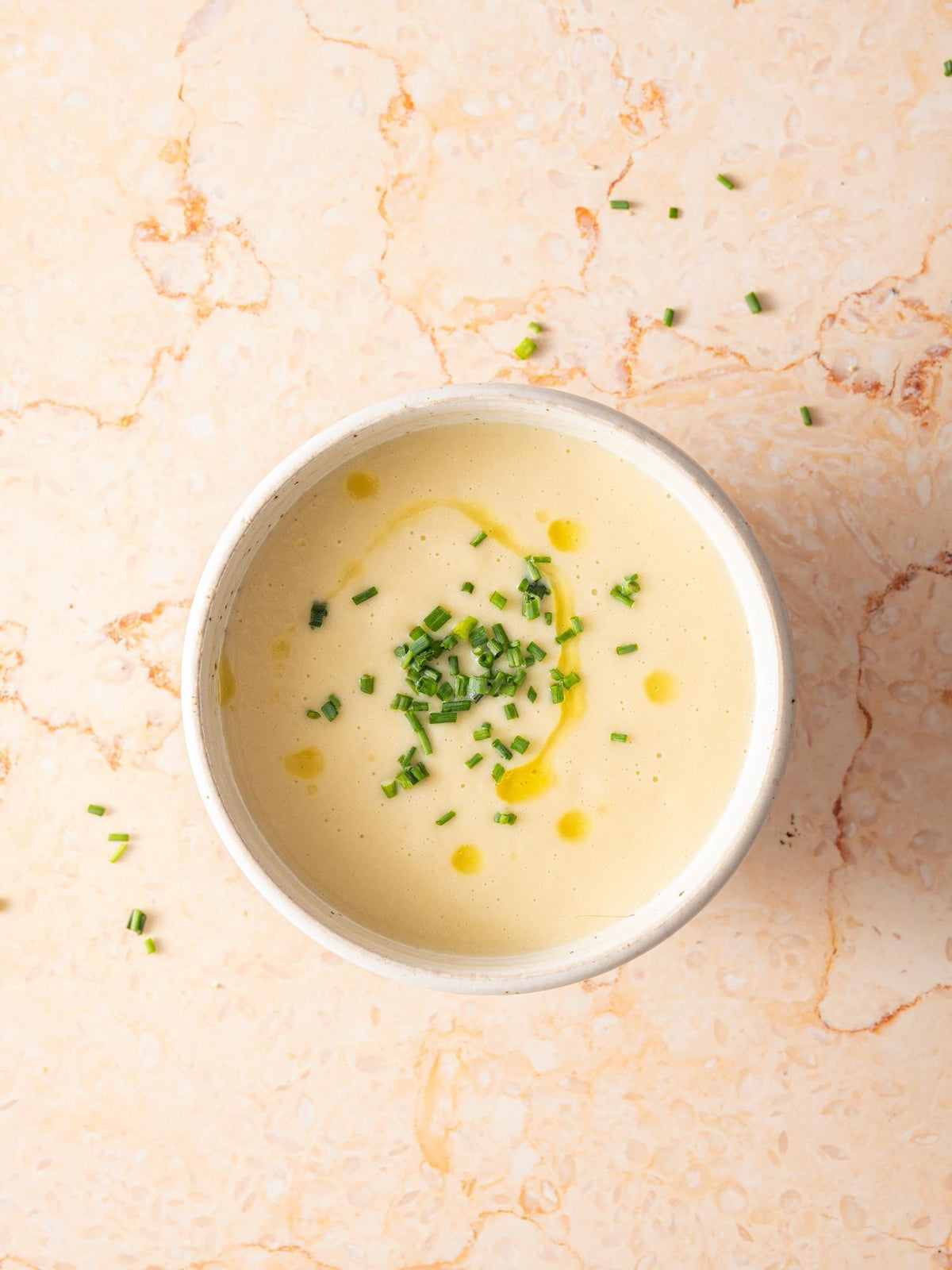 Zuppa francese di porri (vichyssoise)