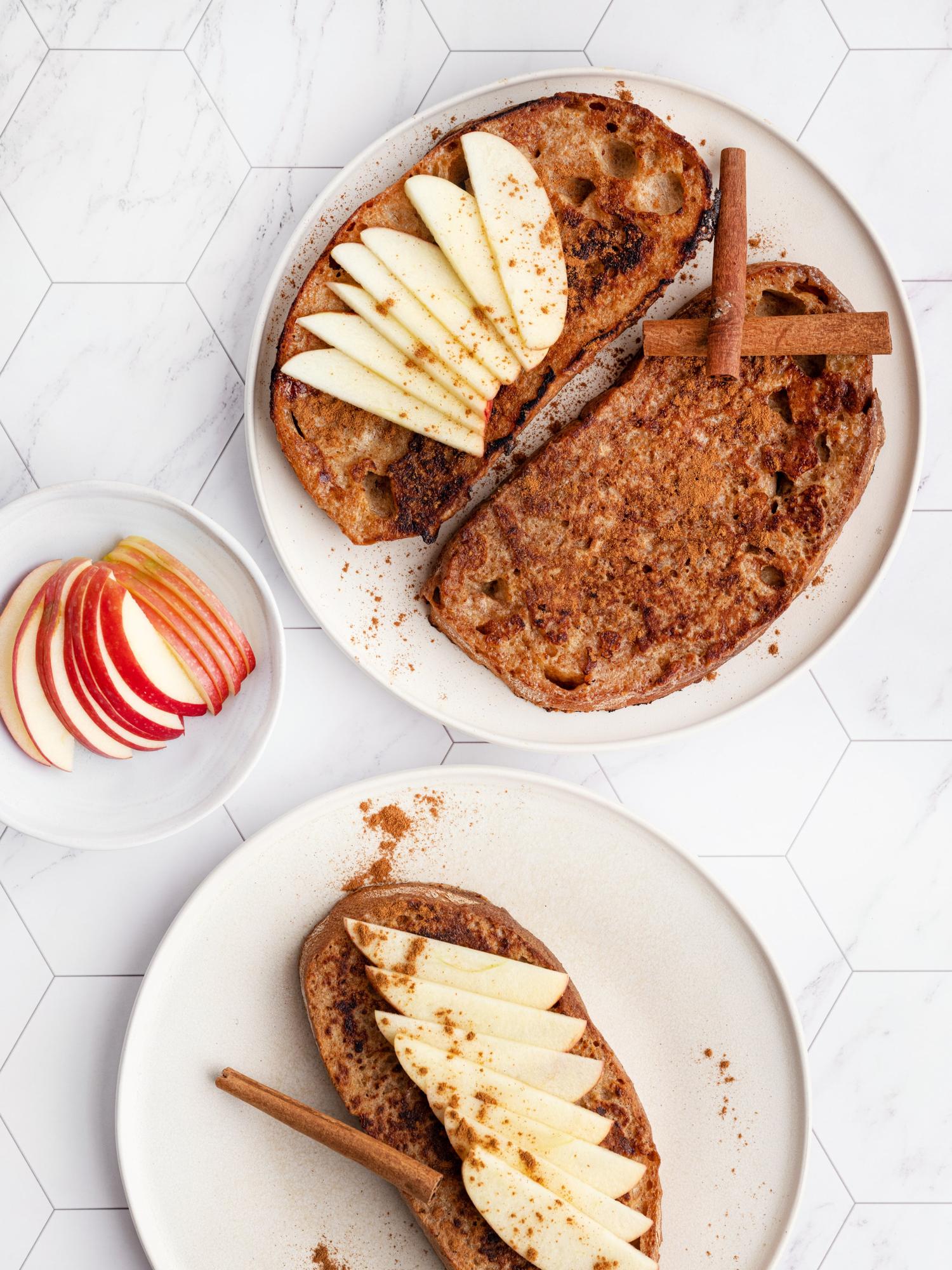 French toast con le mele