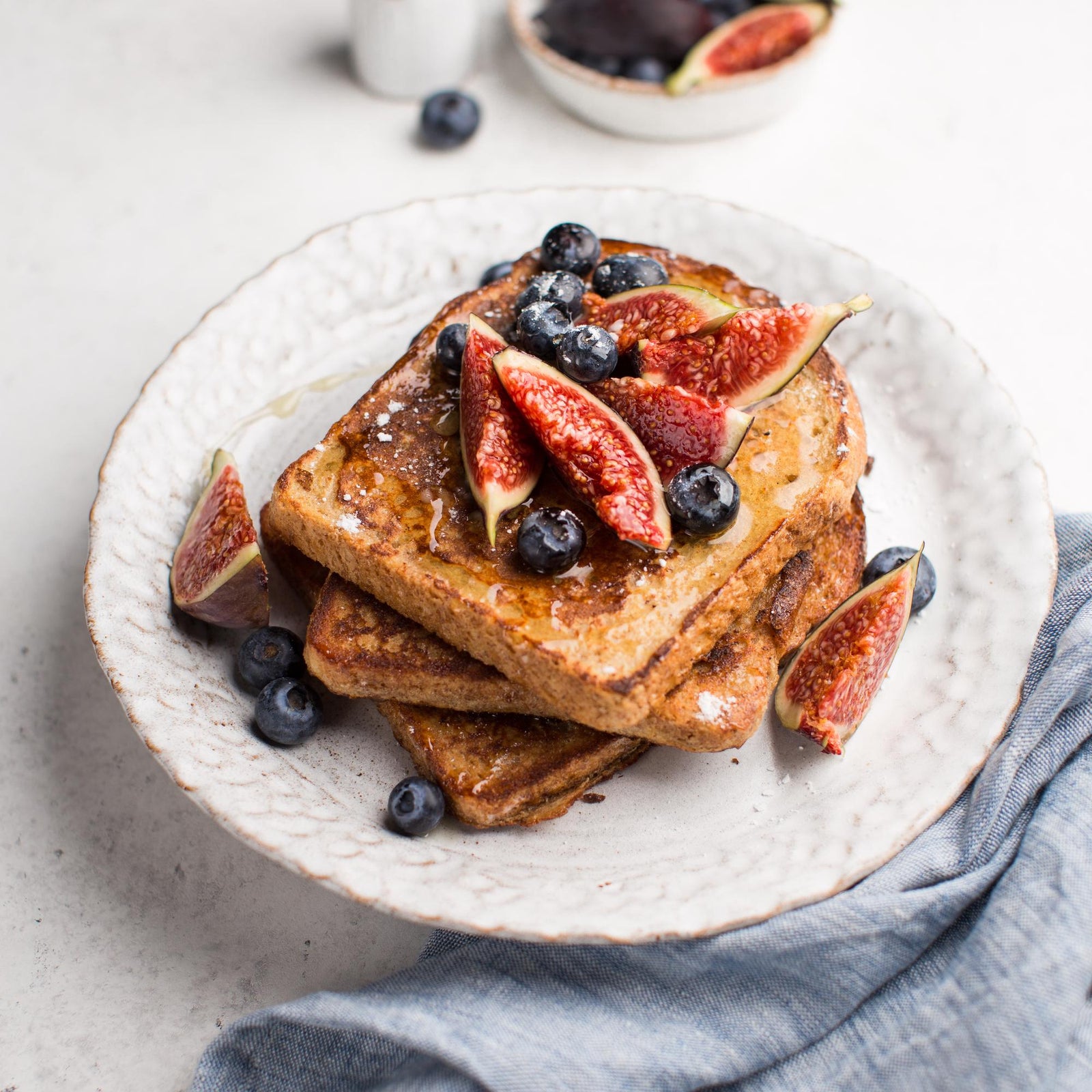 French toast con frutta