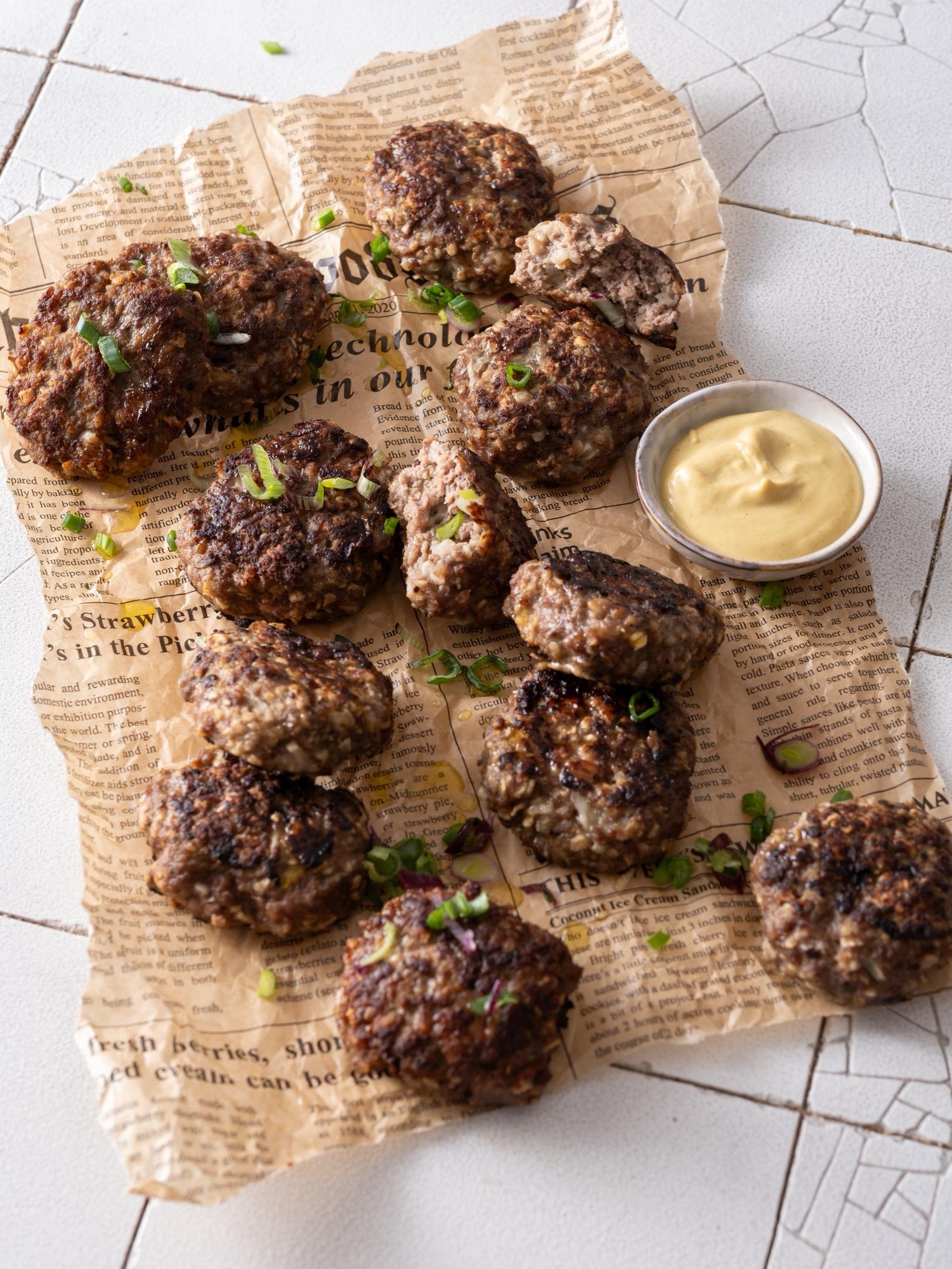 Polpette fritte (Frikadelle)