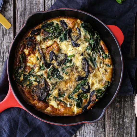 Frittata con funghi