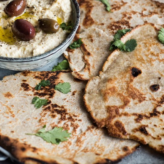 Focaccine salate al grano saraceno
