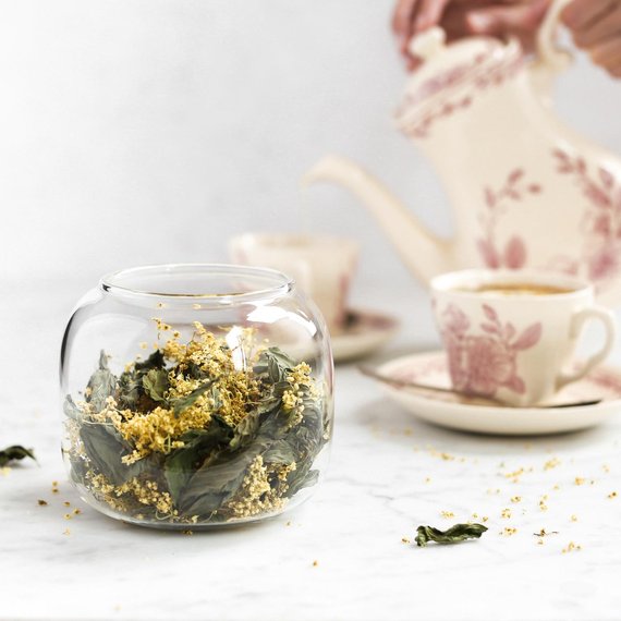 Tisana al sambuco e menta