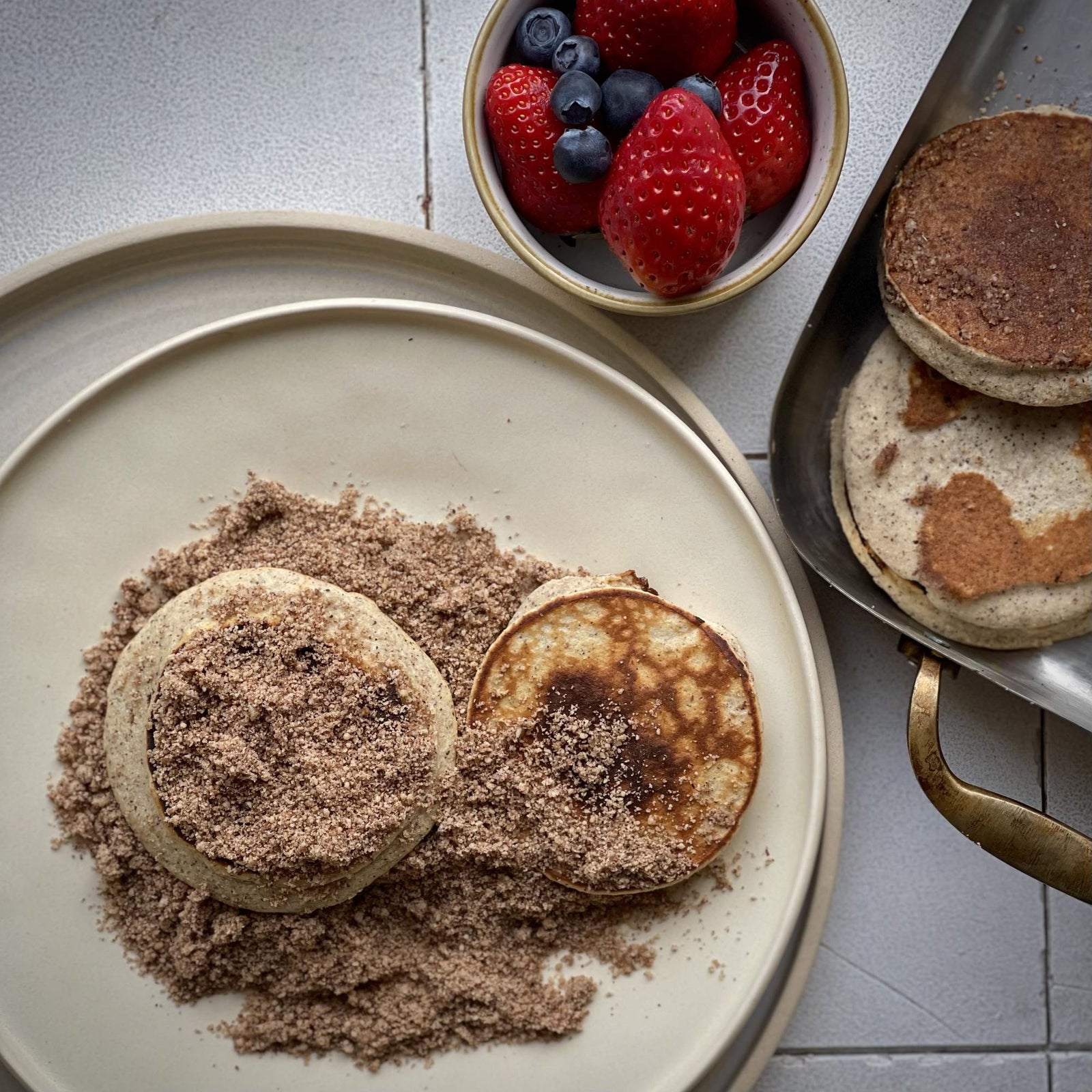 Pancake al miele con cannella