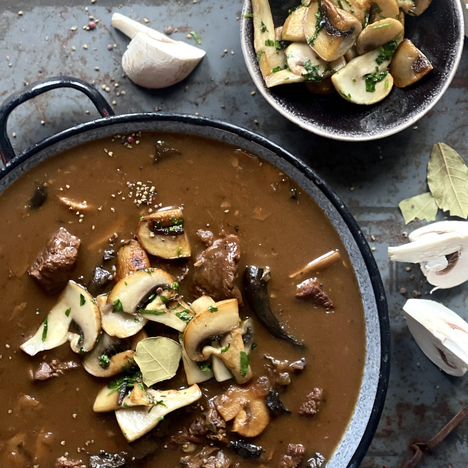 Manzo ai funghi