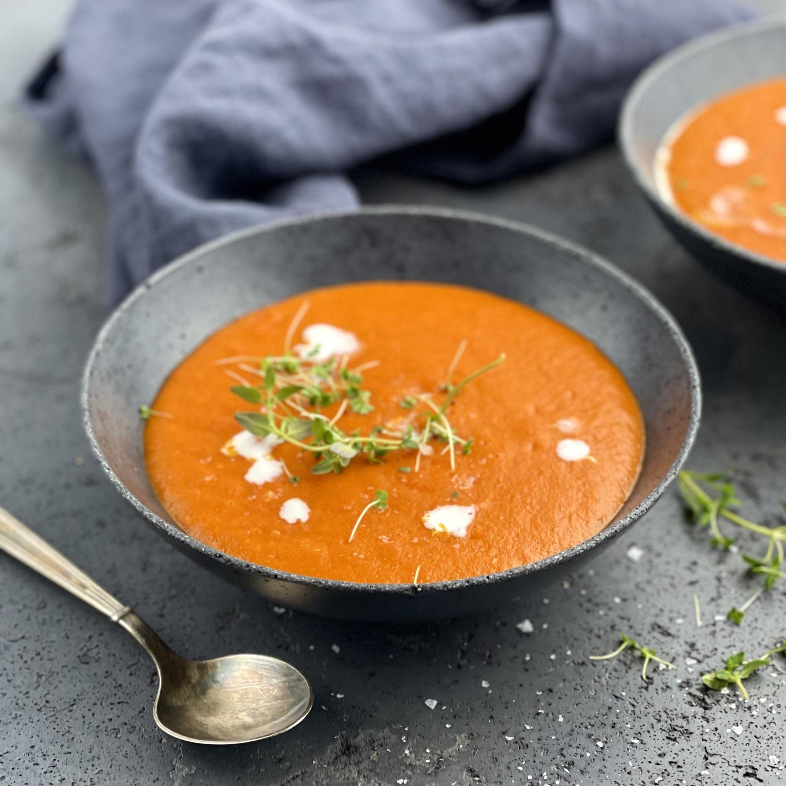Zuppa di pomodoro allo zenzero