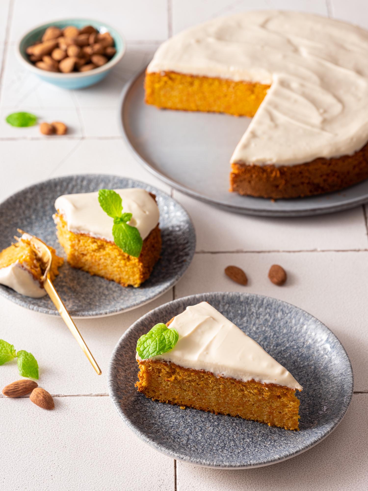 Torta di carote italiana