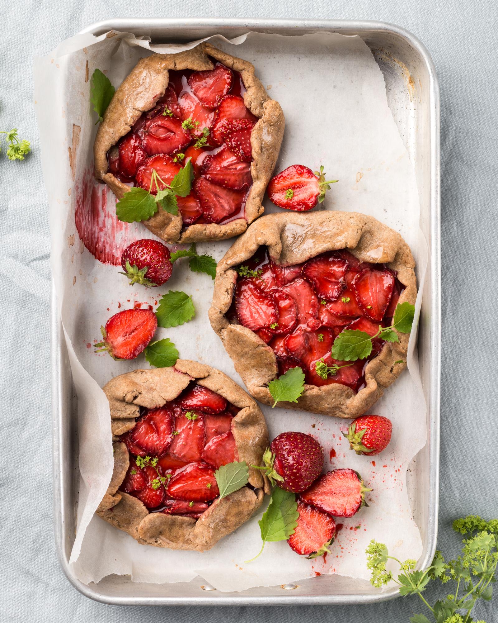 Galette alle fragole