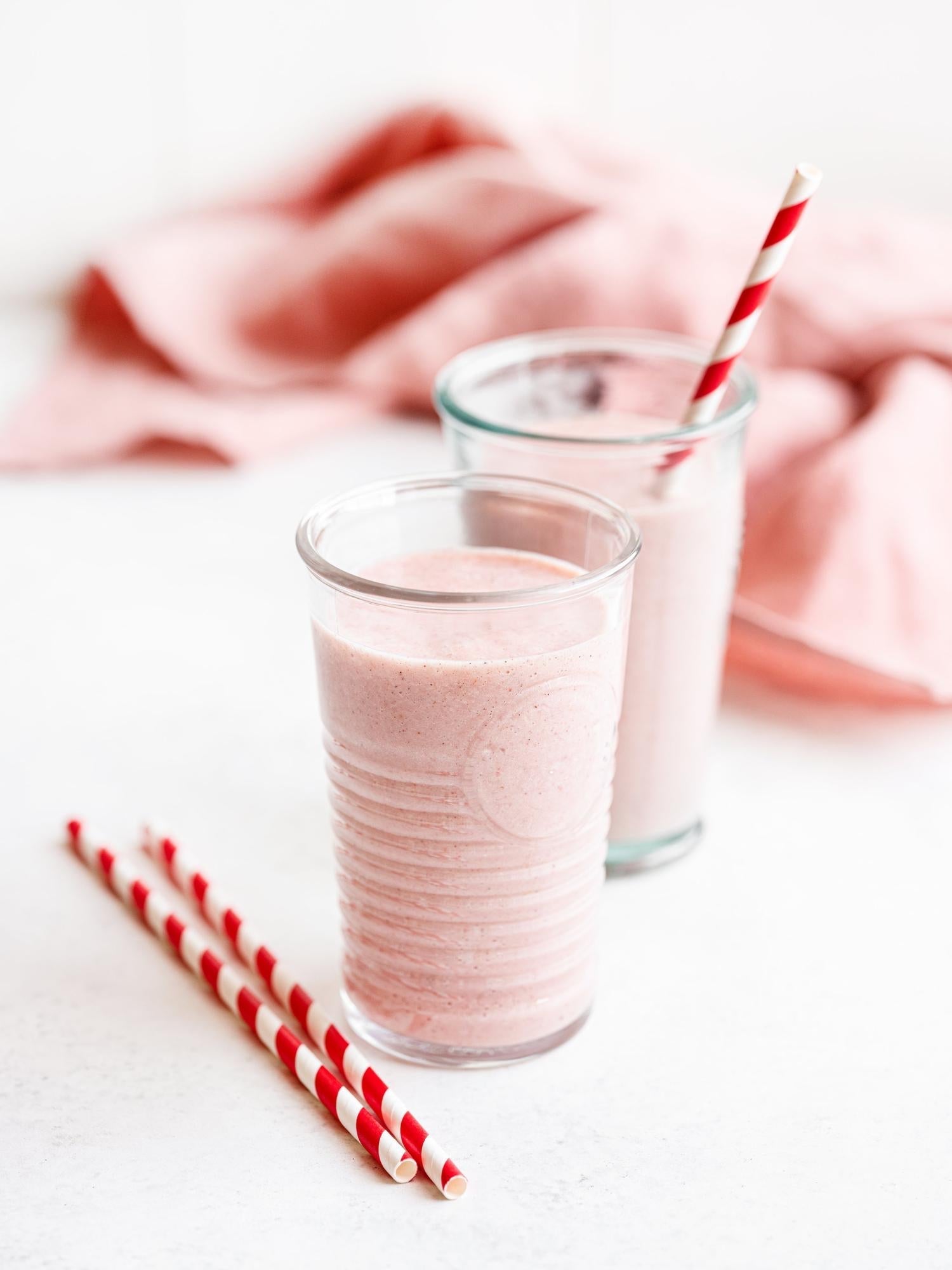 Frullato fragola e banana