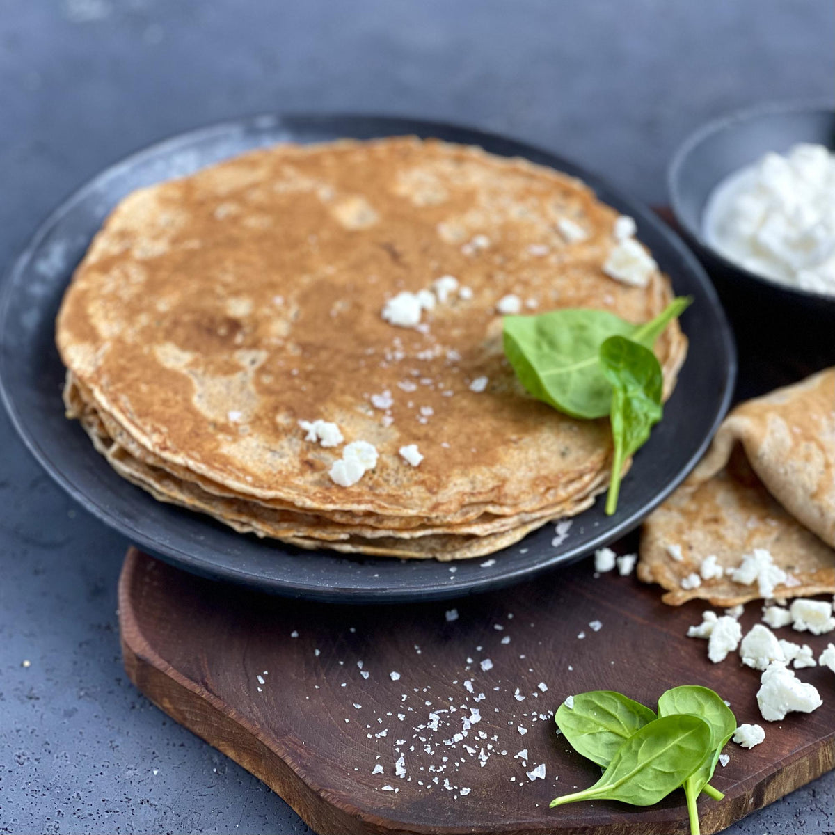 Crepes al formaggio