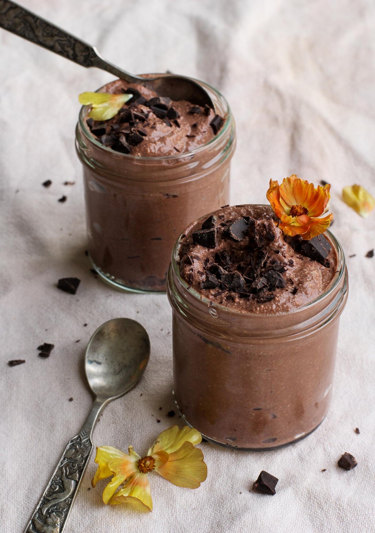 Crema al cacao con tofu