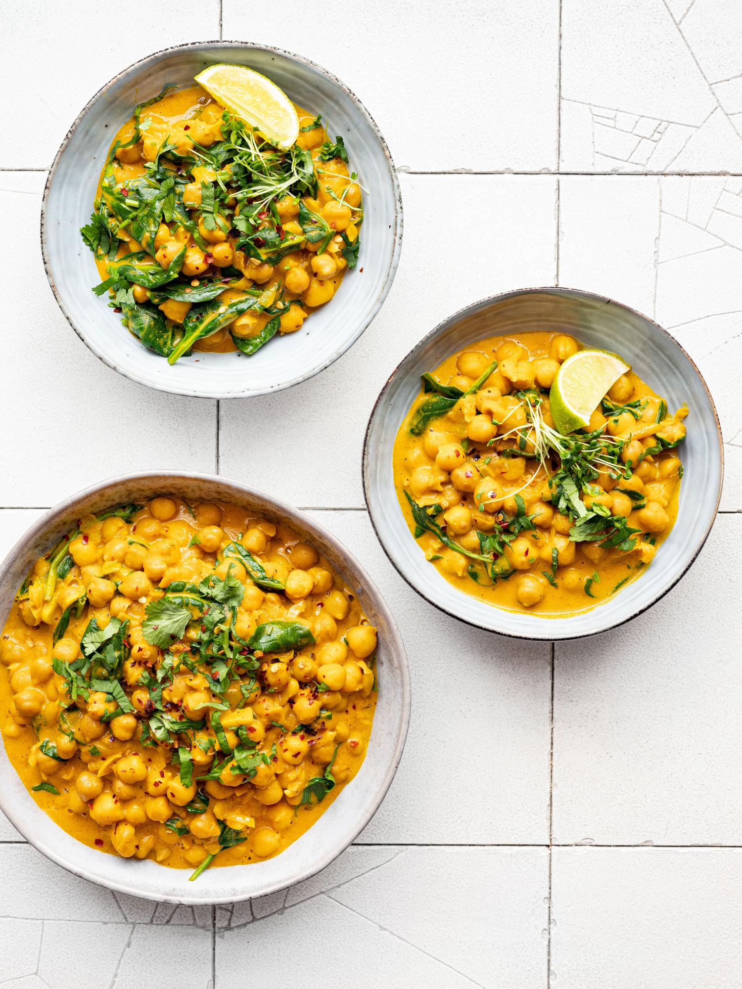 Curry con ceci